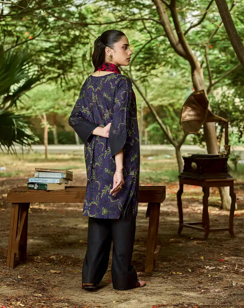 3pcs printed suit.