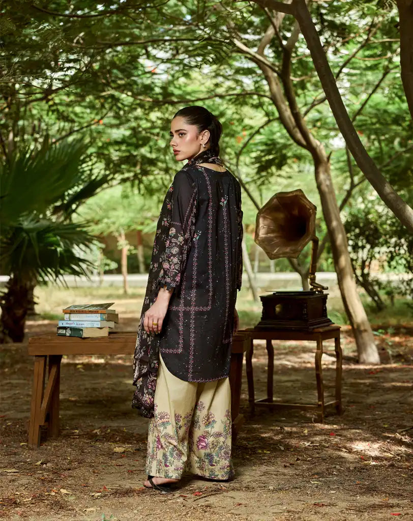 3pcs printed suit.
