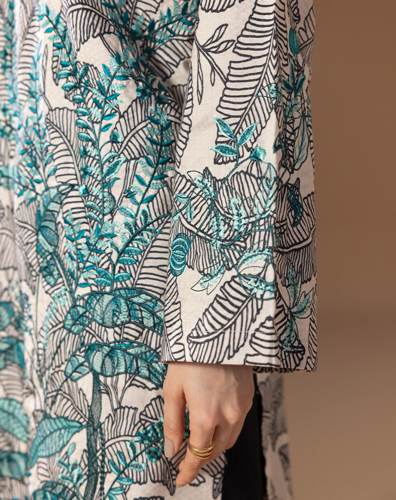 ONE PC PRINTED EMBROIDED LAWN SHIRT