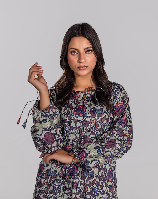 Printed Lawn 2 Pcs Suit