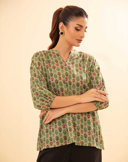 PRINTED LAWN 1PCS SHIRT
