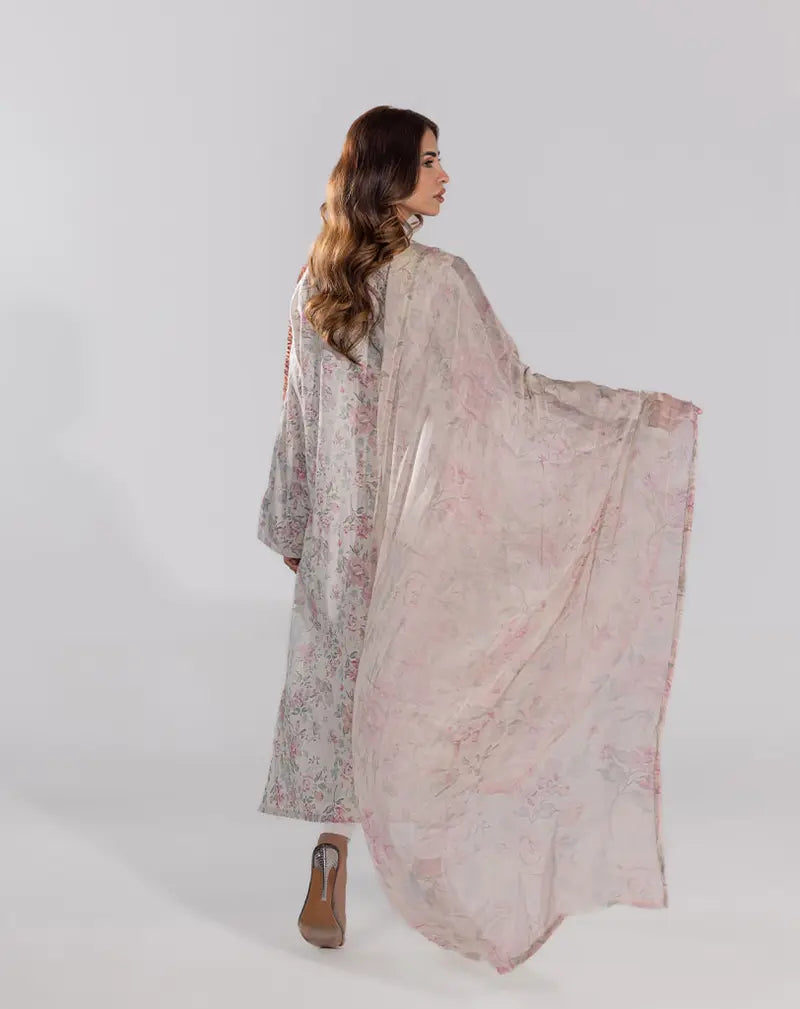 Printed Lawn Embroidery Suit