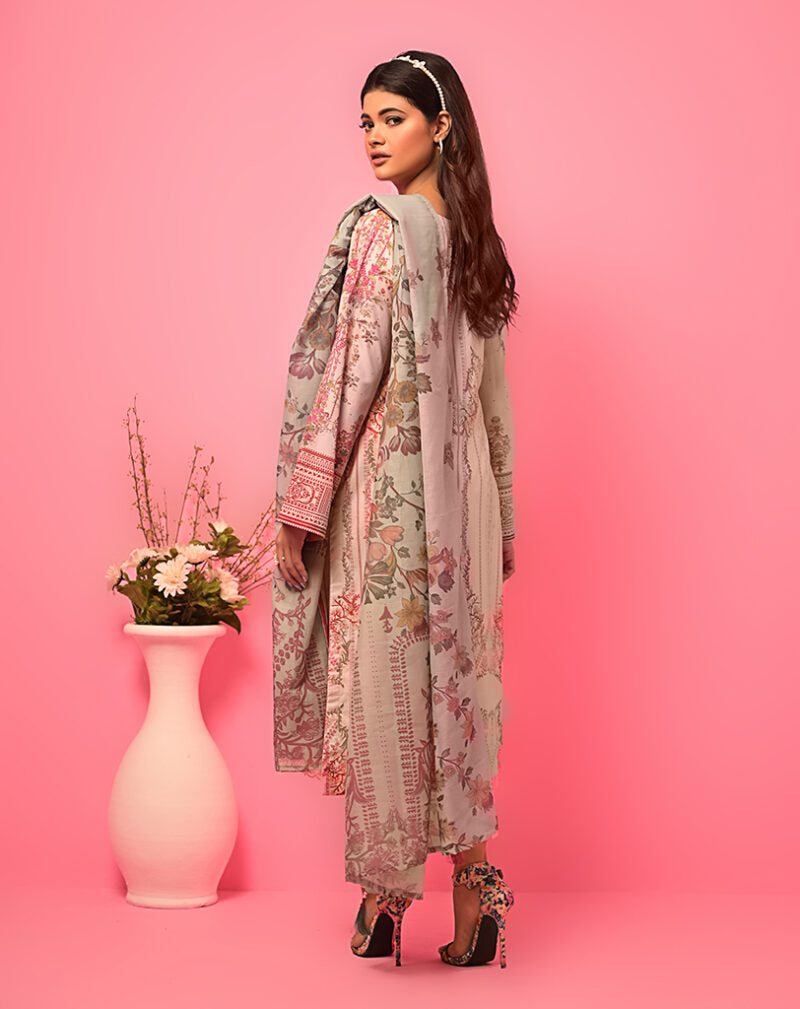 3PC LAWN EMB UNSTITCH SUIT