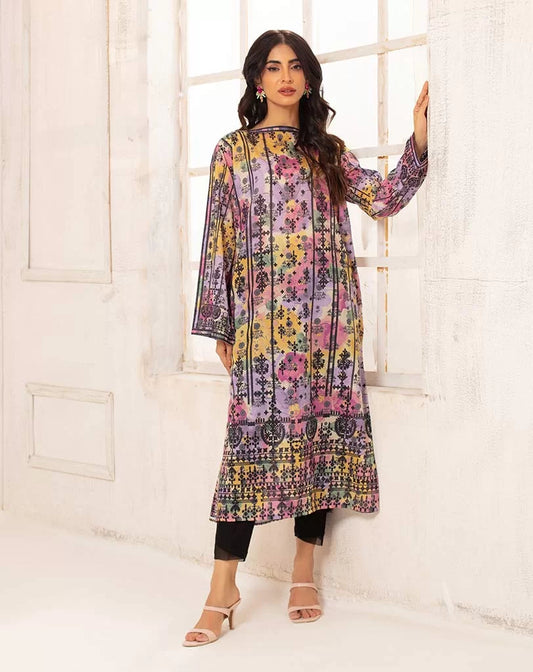 PRINTED LAWN 1PCS SHIRT