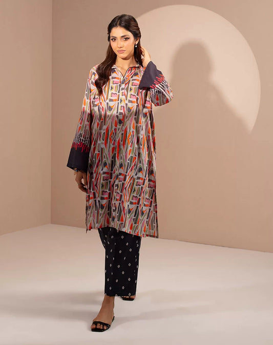 PRINTED LAWN 2PCS SHIRT
