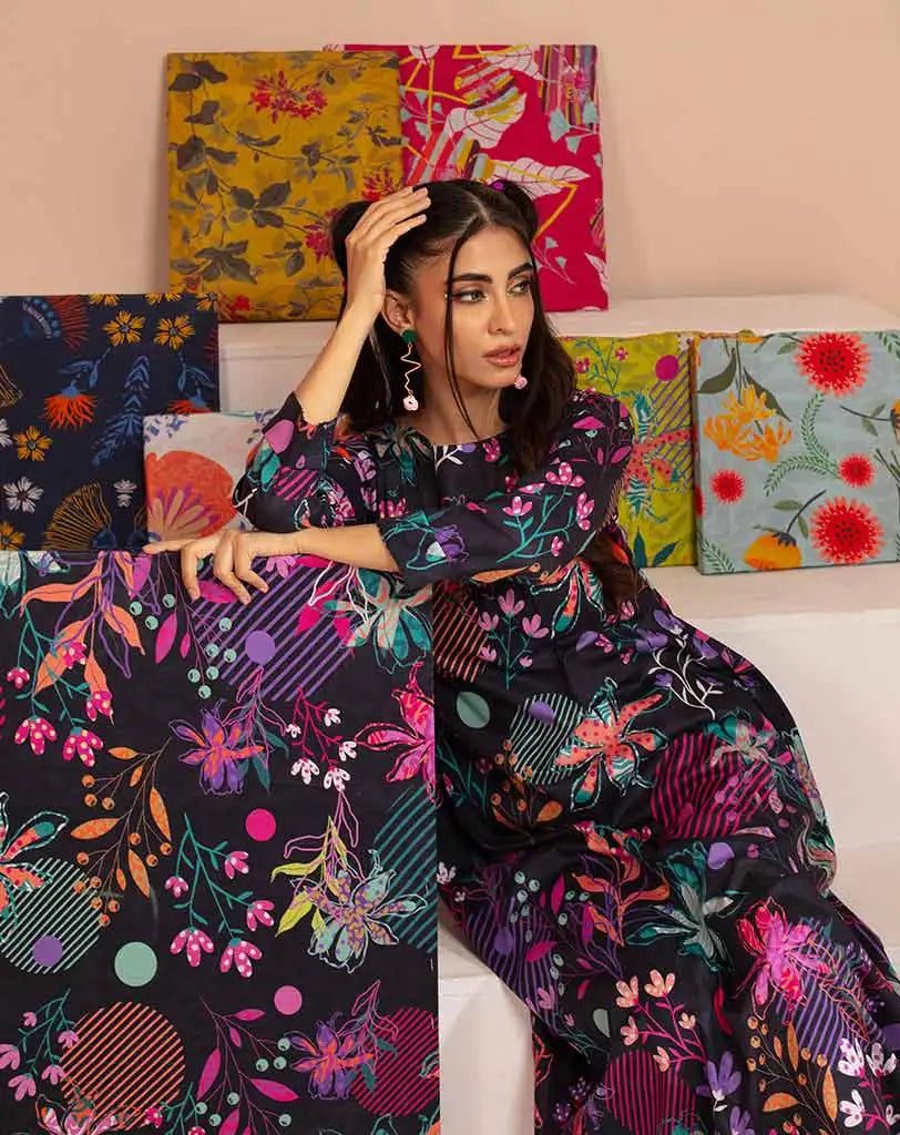 PRINTED LAWN 1PCS SHIRT