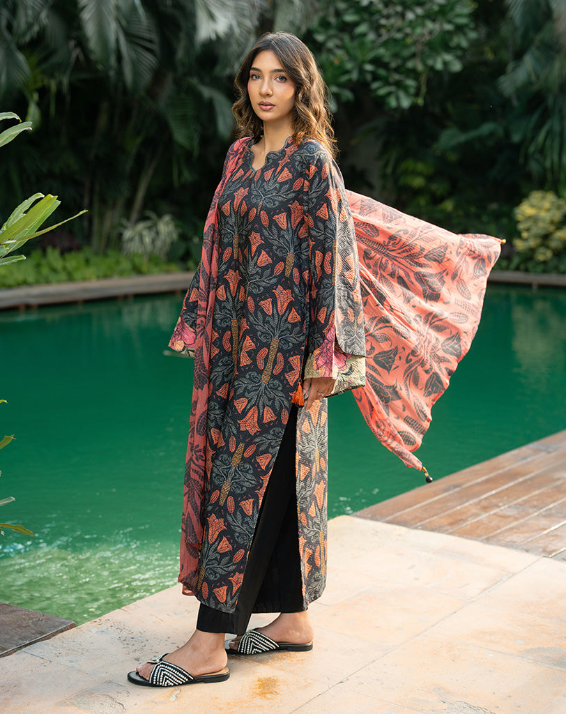 Printed Lawn 2 Pcs Suit