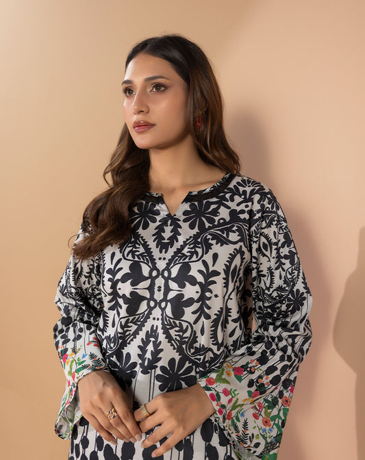 Printed Lawn 1 Pcs Shirt