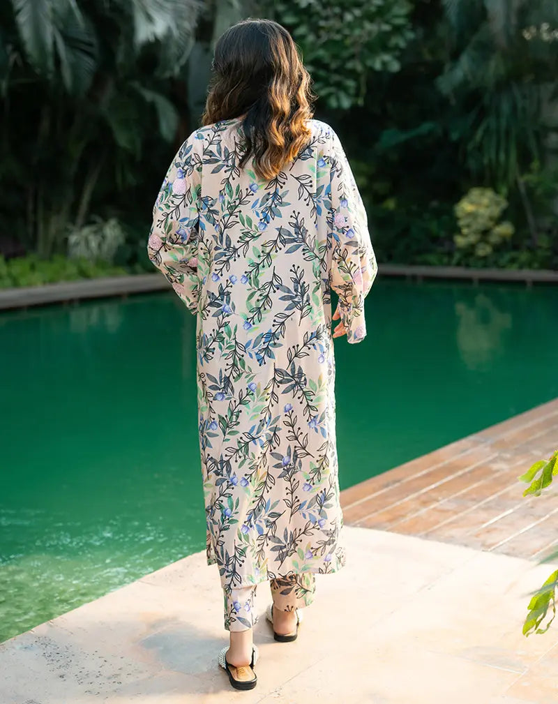 Printed Embroidered Lawn 2 Pc Suit