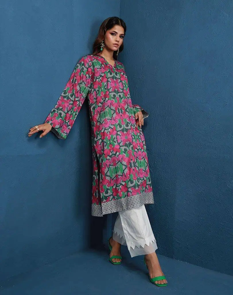 PRINTED LAWN 1PCS SHIRT
