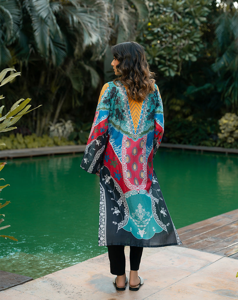 Printed Lawn 1 Pcs Shirt