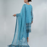 Embroidered Chiffon Luxury Suit