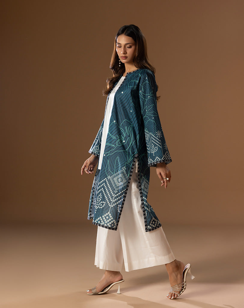 Printed 1 Pcs Lawn Shrug