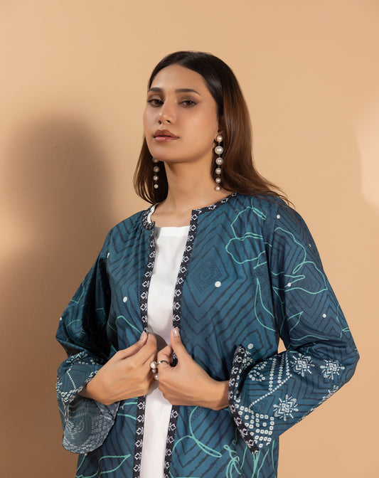 Printed 1 Pcs Lawn Shrug