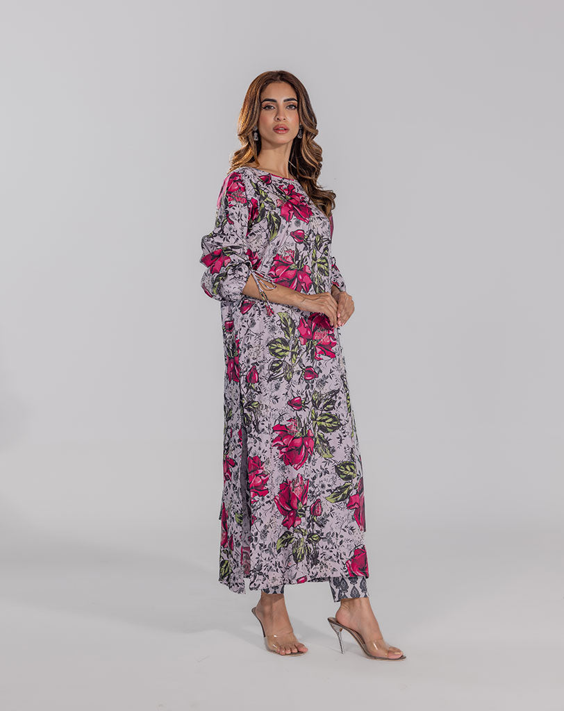 Printed Cotton 3 pcs Suit