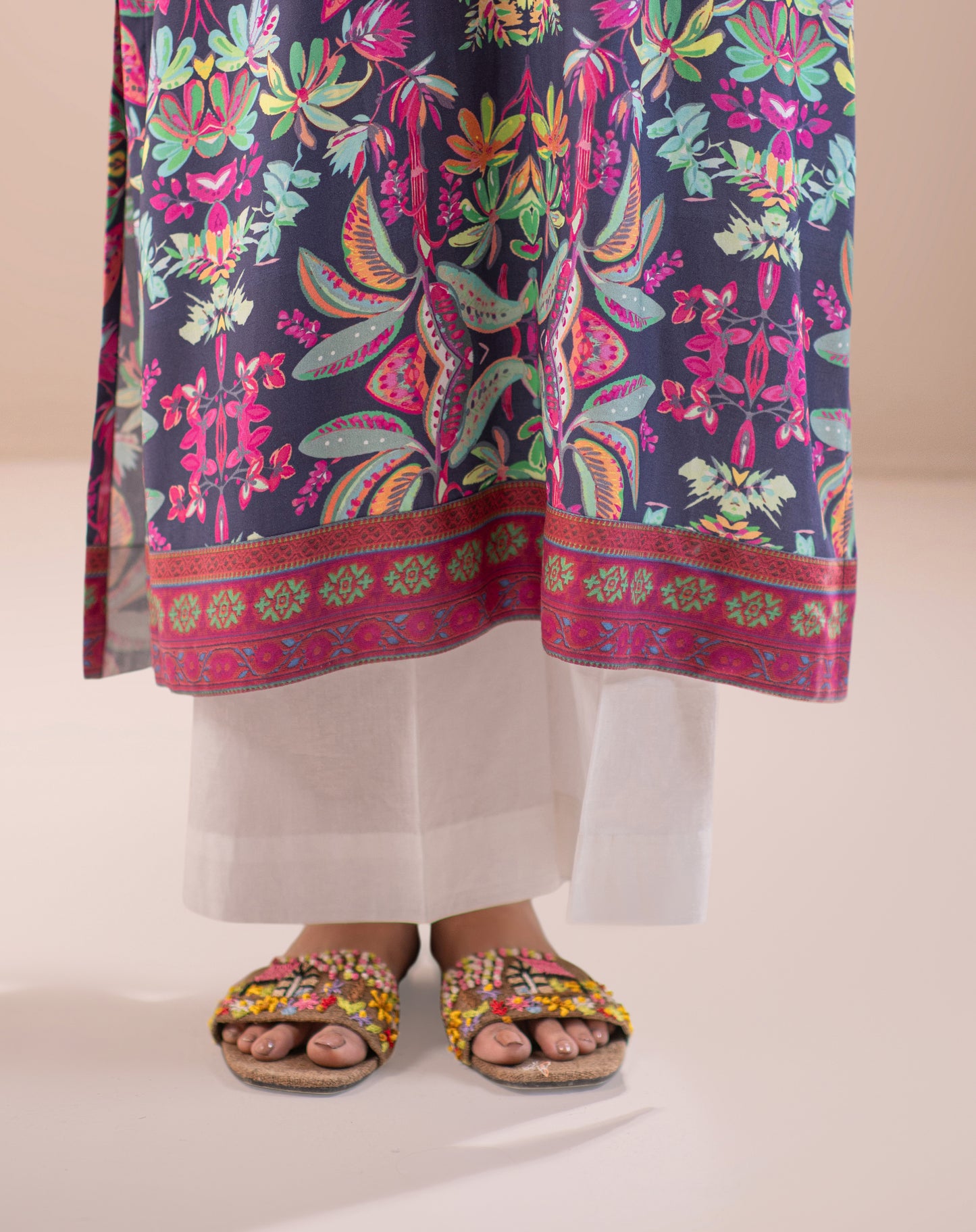 PRINTED LINEN 1PCS SHIRT