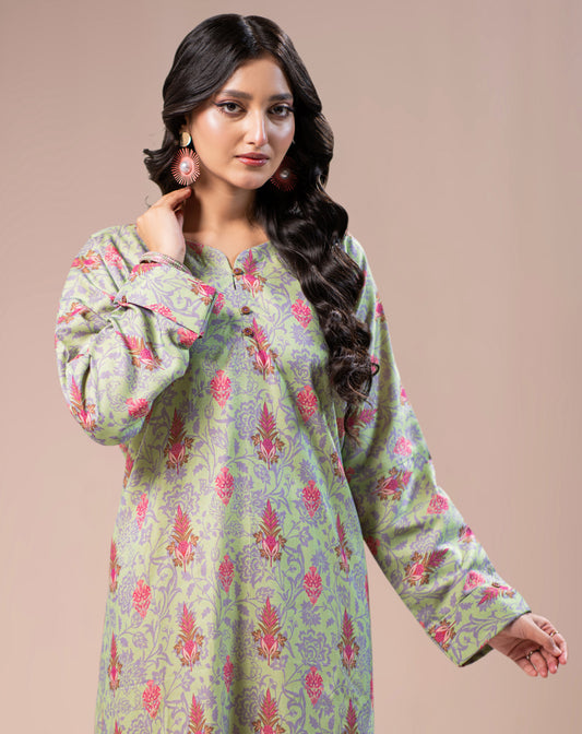 PRINTED CHAMBRAY 1PCS SHIRT