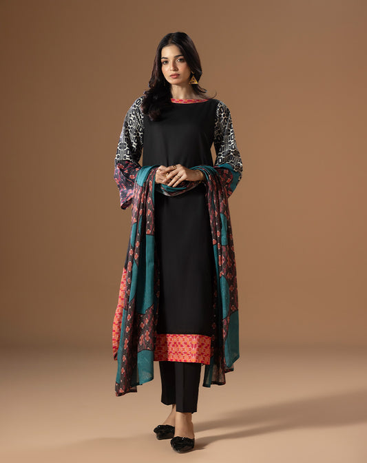 Printed Lawn 2pcs Suit