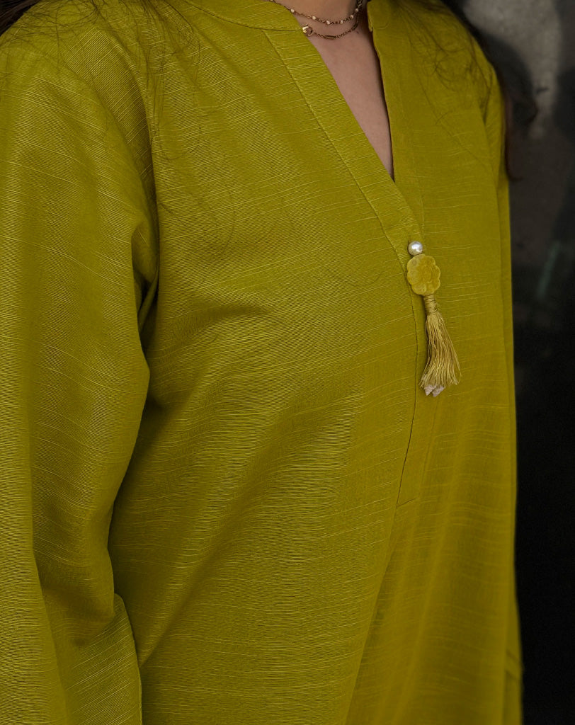 Solid khaddar 2 Pcs Suit