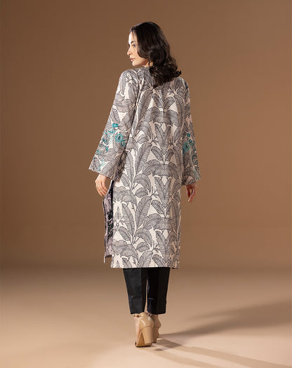 ONE PC PRINTED EMBROIDED LAWN SHIRT