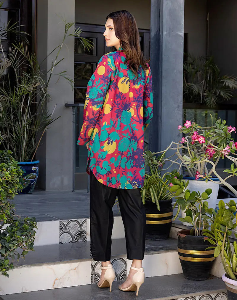 PRINTED LAWN 1PCS SHIRT