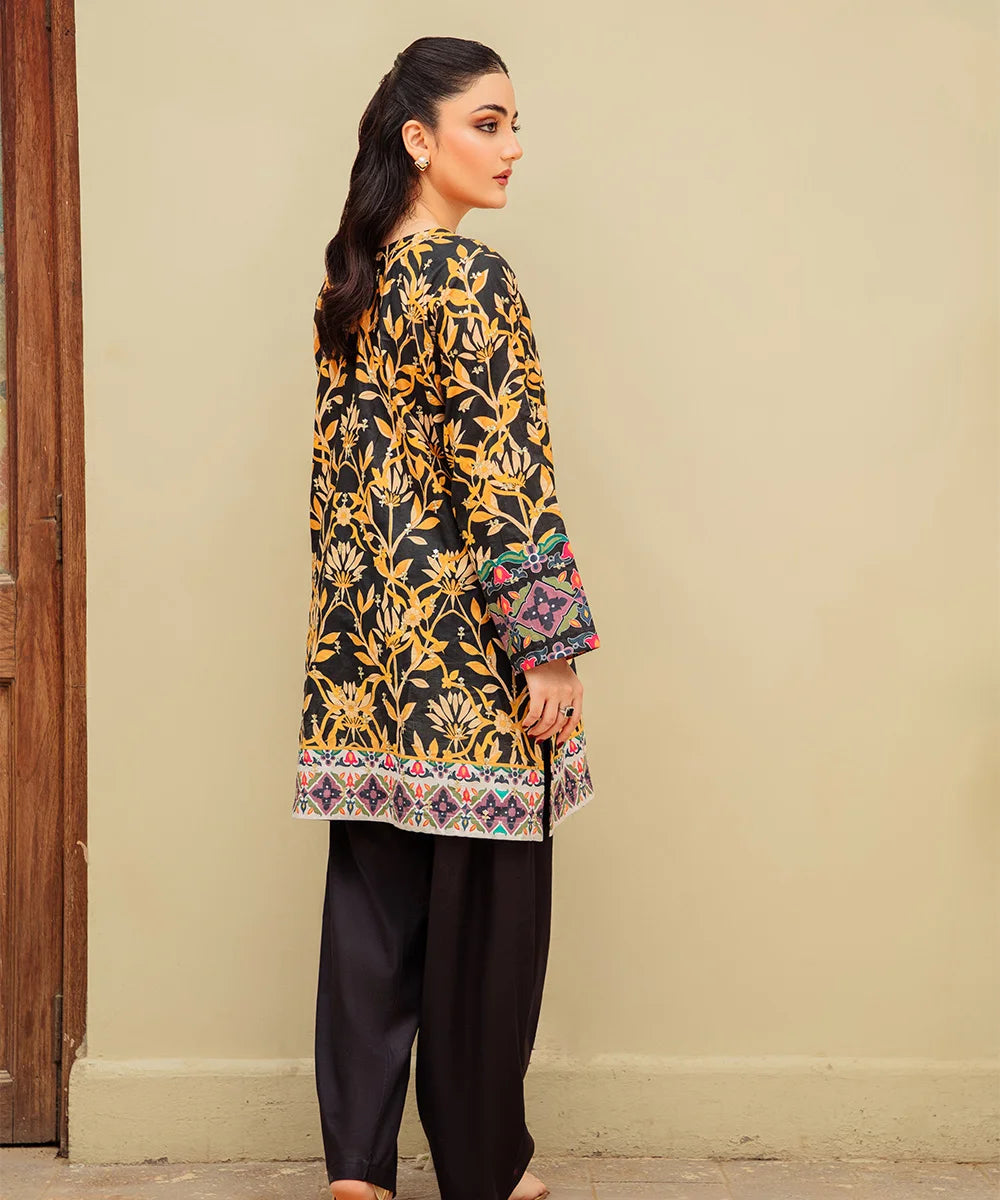 Printed Embroidered Lawn 2 Pc Suit