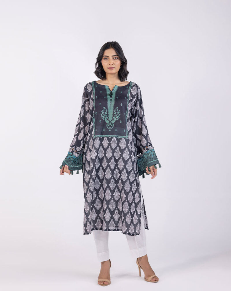 Printed Unstitched 1-Piece