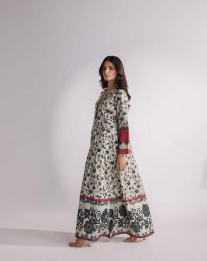 Printed Lawn Maxi