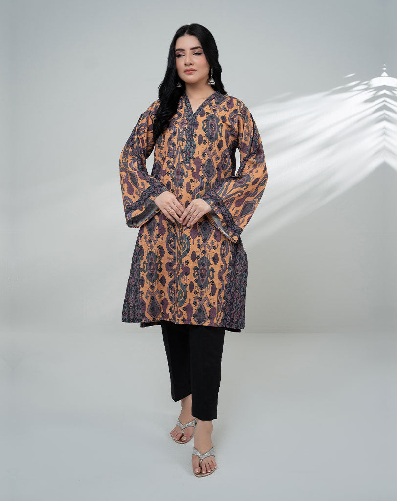 ONE PC PRINTED KHADDAR SHIRT