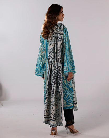 Printed 3pcs suit.