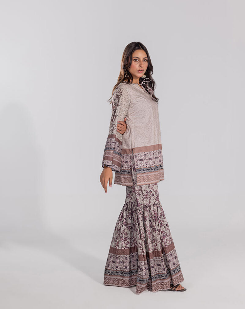 Printed Lawn 2 Pcs Suit