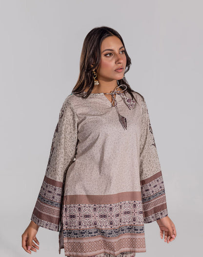 Printed Lawn 2 Pcs Suit