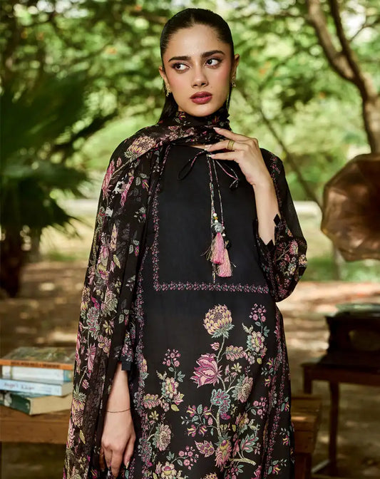 3pcs printed suit.