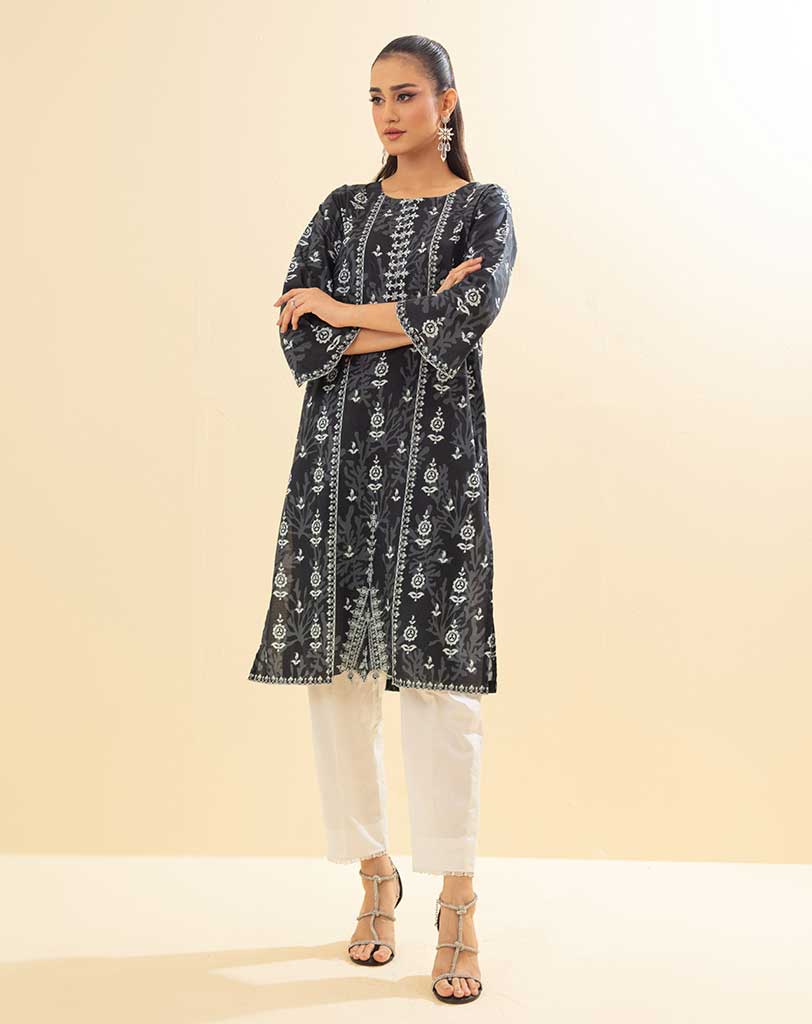 PRINTED EMBROIDED LAWN 1PCS SHIRT