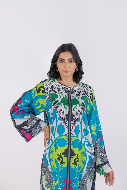 PRINTED EMBROIDED 1PCS LAWN SHIRT