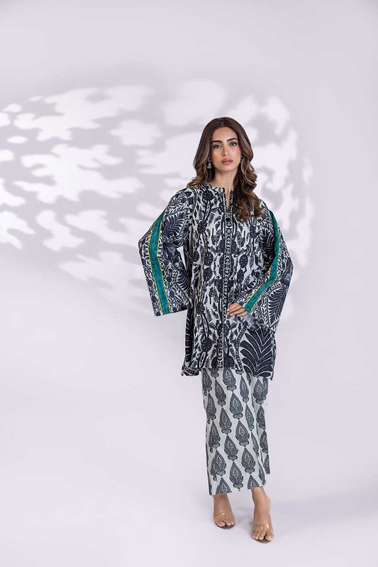 Printed Khaddar 1 Pcs Suit