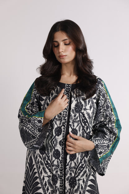 Printed Khaddar 1 Pcs Suit