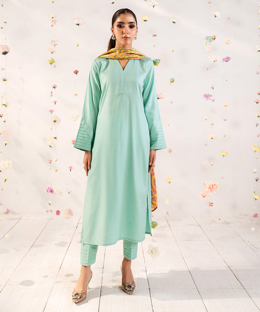 Solid Jacquard 3 pcs Shirt