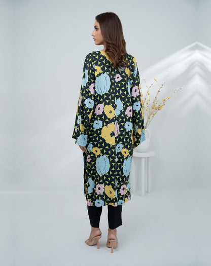 ONE PC PRINTED LILEN SHIRT