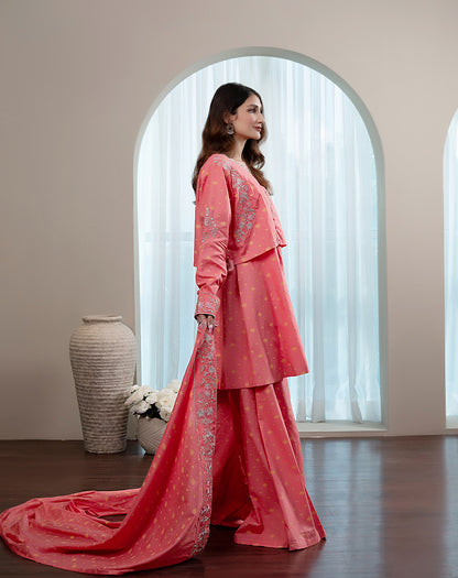 EMBROIDED 3PCS COTTON SUIT