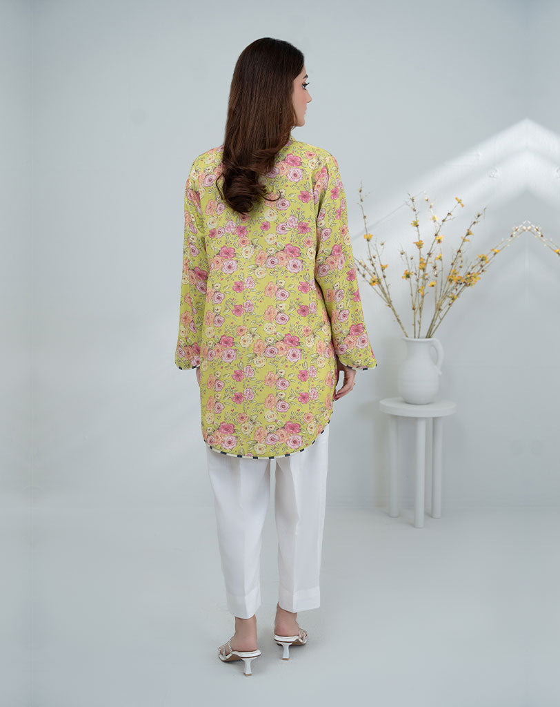 PRINTED KHADDAR 1PC SHIRT