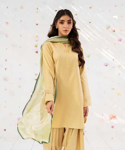 Solid Jacquard 3 pcs Shirt