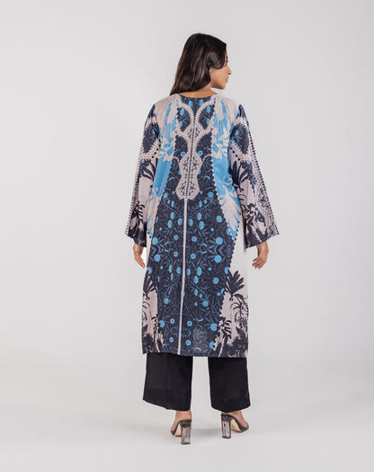 Printed Cotton Silk Shirt