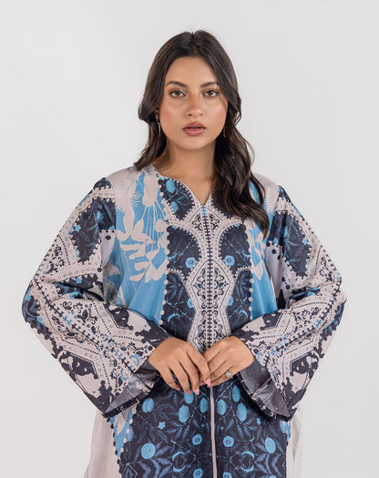 Printed Cotton Silk Shirt