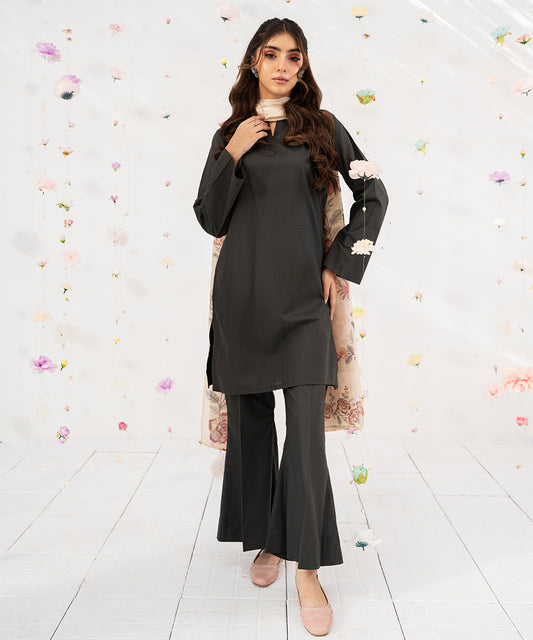 Solid Jacquard 3 pcs Shirt