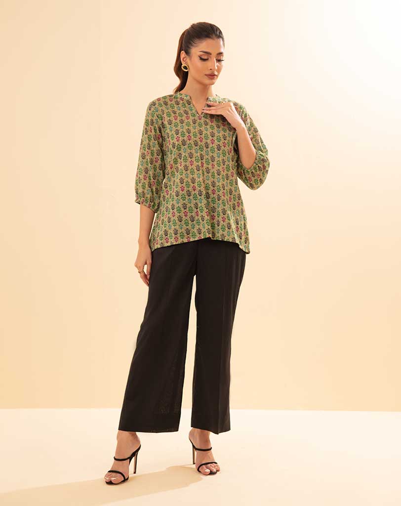 PRINTED LAWN 1PCS SHIRT