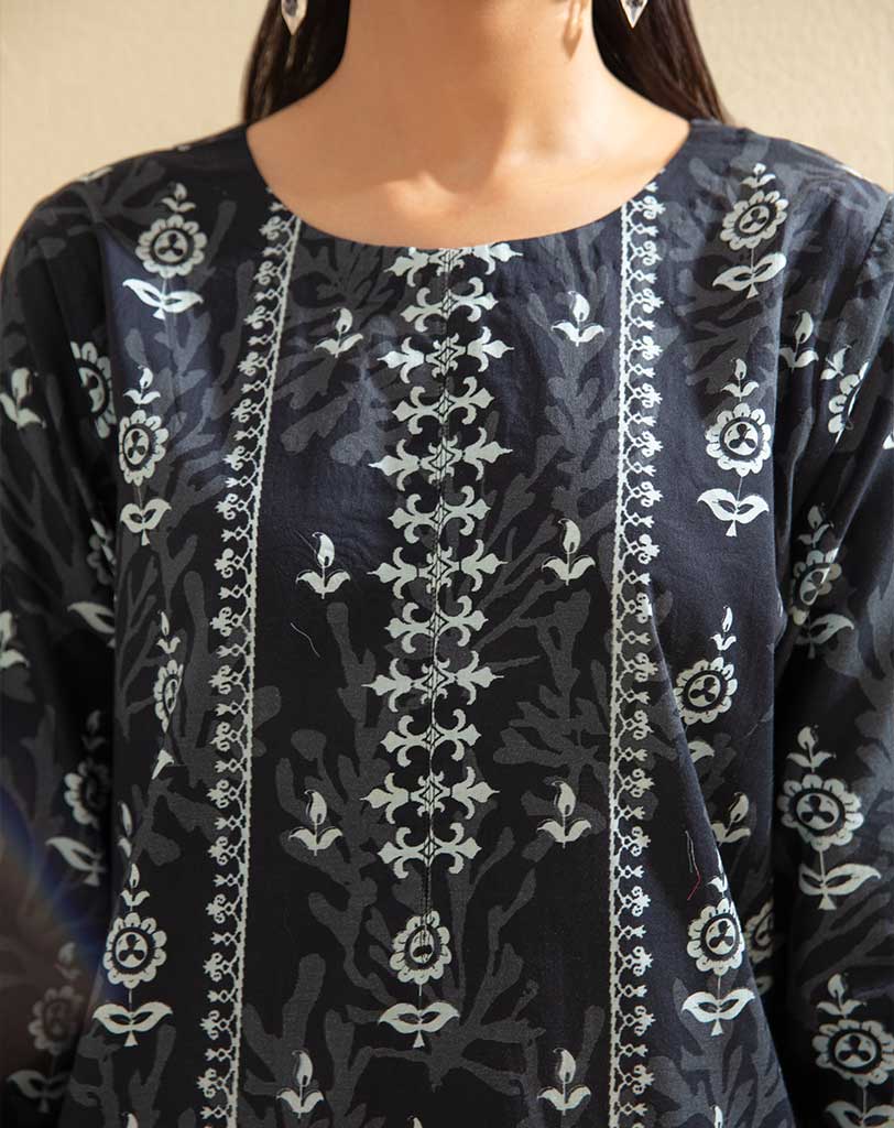 PRINTED EMBROIDED LAWN 1PCS SHIRT