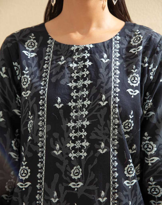 PRINTED EMBROIDED LAWN 1PCS SHIRT