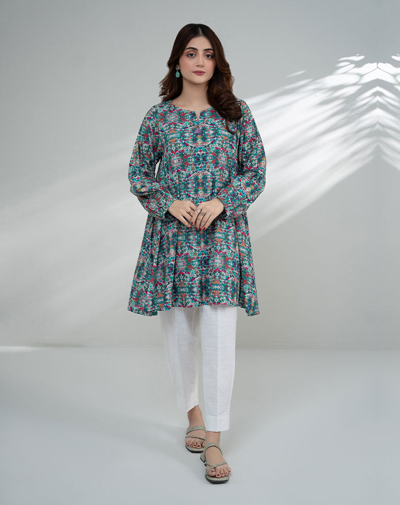 ONE PC PRINTED KHADDAR TOP