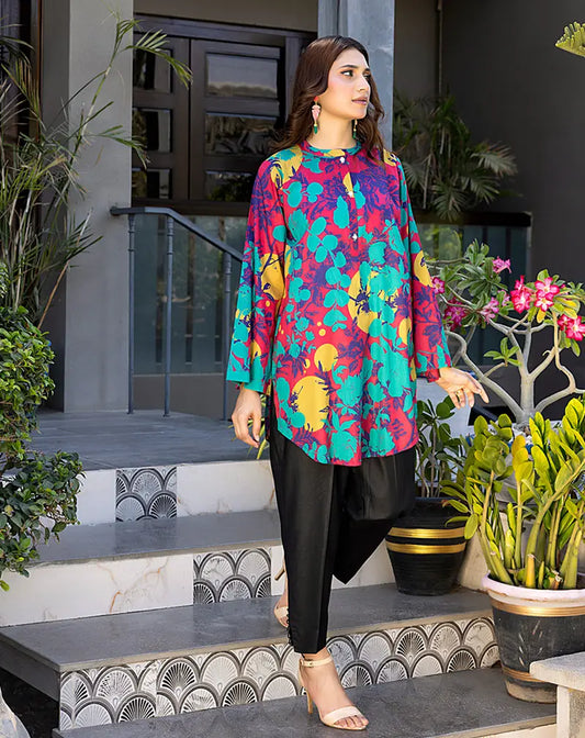 PRINTED LAWN 1PCS SHIRT